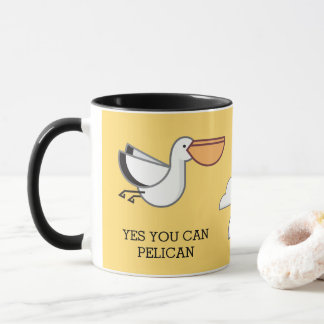 TAZA SE PUEDE DECIR AMARILLO EN PELICAN BIRD MOTIVATION