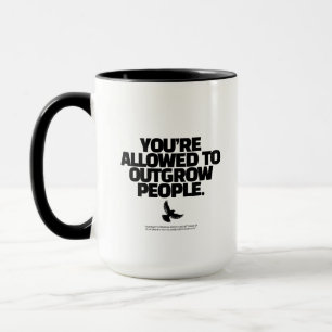 Taza Se Te Permite Superar a las Personas - Freedom Des