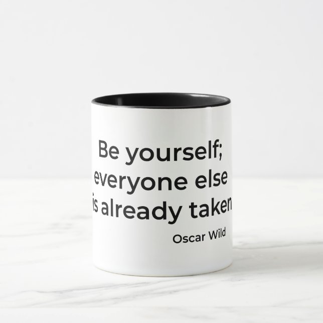 Taza Sé tú mismo (Centro)