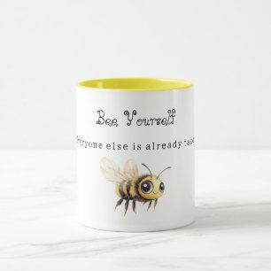 Taza Sé tú mismo abeja