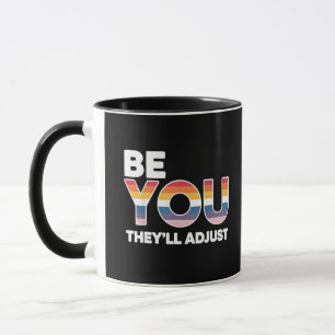 Taza Sé tú mismo, solamente ajustarán el mes del orgull