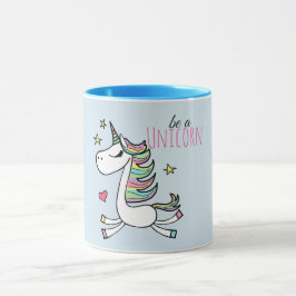 Taza Sé un cerdo unicornio