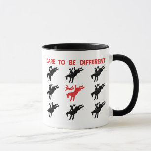 Taza Sea diferente - el decir divertido del caballo
