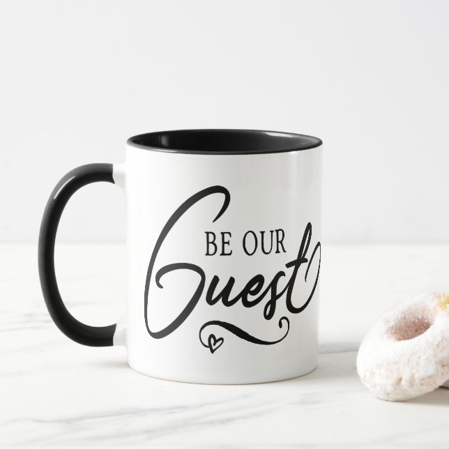 Taza Sea nuestro invitado (Con donut)