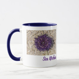 Taza Sea Urchin Ocean Beach Holiday Summer Souvenir