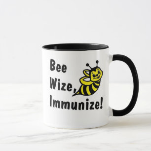 Taza ¡Sea Wize inmunizan!