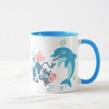 Seacow personalizado y Mug delfín