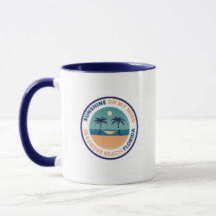 Taza Seagrove Beach Florida Café Mug