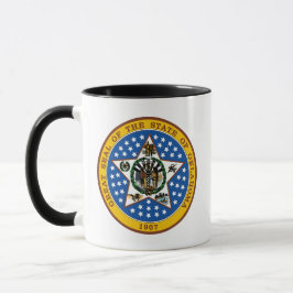 Taza Seal Of Oklahoma Coffee