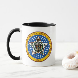 Taza Seal Of Oklahoma Coffee