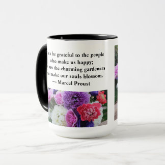Taza Seamos agradecidos a la gente que nos hace felices
