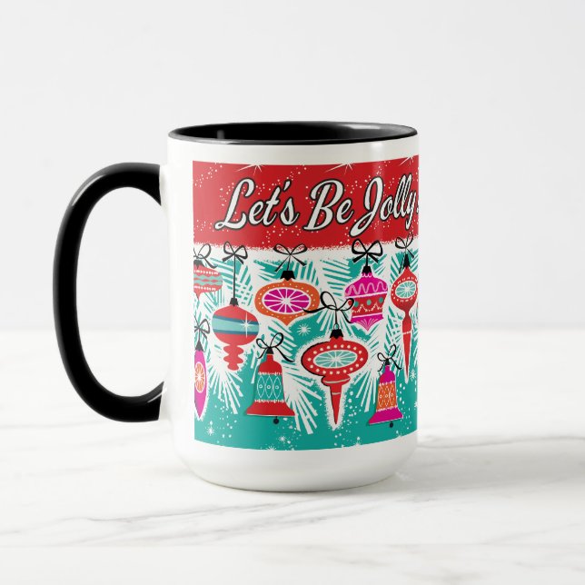 Taza Seamos Navidades de Jolly Retro (Izquierda)