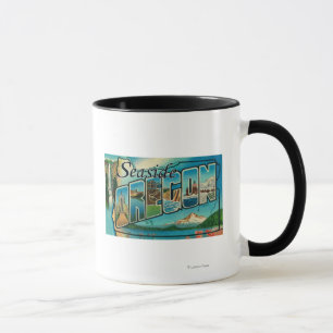 Taza Seaside, Oregón - Escenas de letras grandes 2