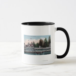Taza Seattle, escena del parque de WashingtonMadison