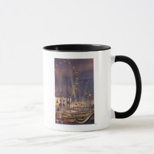Taza Seattle, poster de la feria de mundo