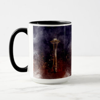 Taza Seattle Skyline Personalizado Mug