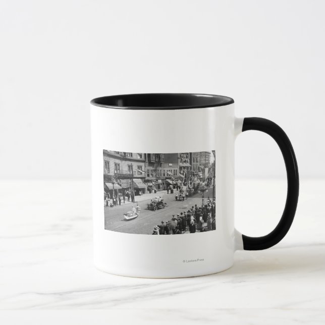 Taza Seattle, WA 4 de julio desfile en Seneca (Derecha)