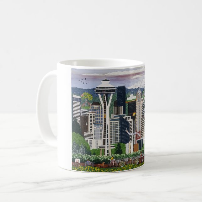 Taza Seattle Washington (Anverso izquierdo)