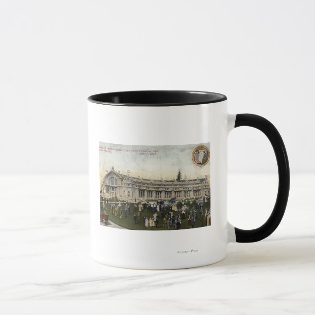 Taza Seattle, Washington - Vista de la agricultura (Derecha)