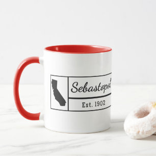 Taza Sebastopol California Sonoma Gravenstein Apple