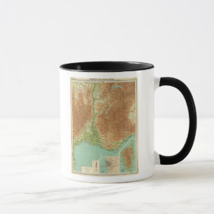 Taza Sección del sureste de Francia Córcega Marsella