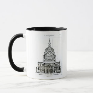 Taza Sección representativa de la catedral de San Pabl