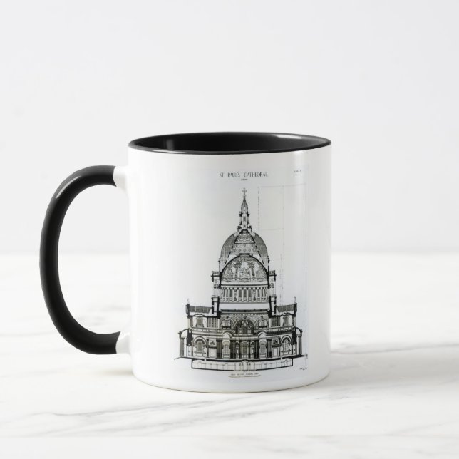 Taza Sección representativa de la catedral de San Pablo (Izquierda)