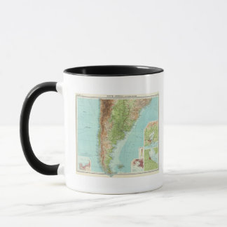 Taza Sección sur de Sudamérica