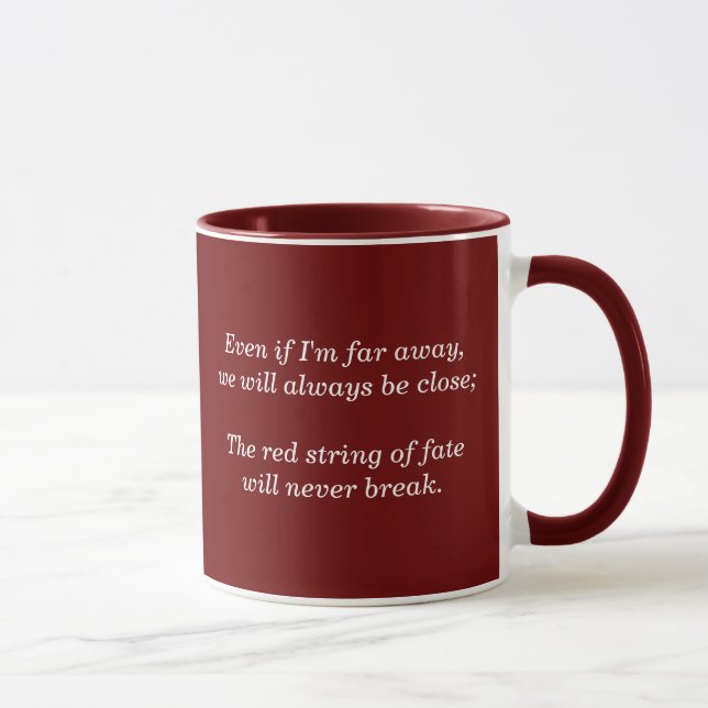 Taza Secuencia roja del sino (Derecha)