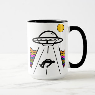 Taza Secuestro de nave espacial alienígena UFO