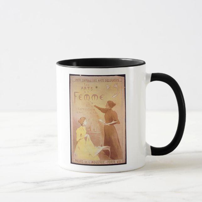 Taza 'Segunda exposición del arte de las mujeres, (Derecha)