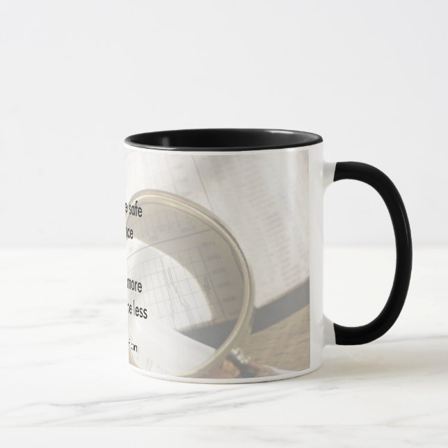Taza segura de las finanzas de la práctica (Derecha)
