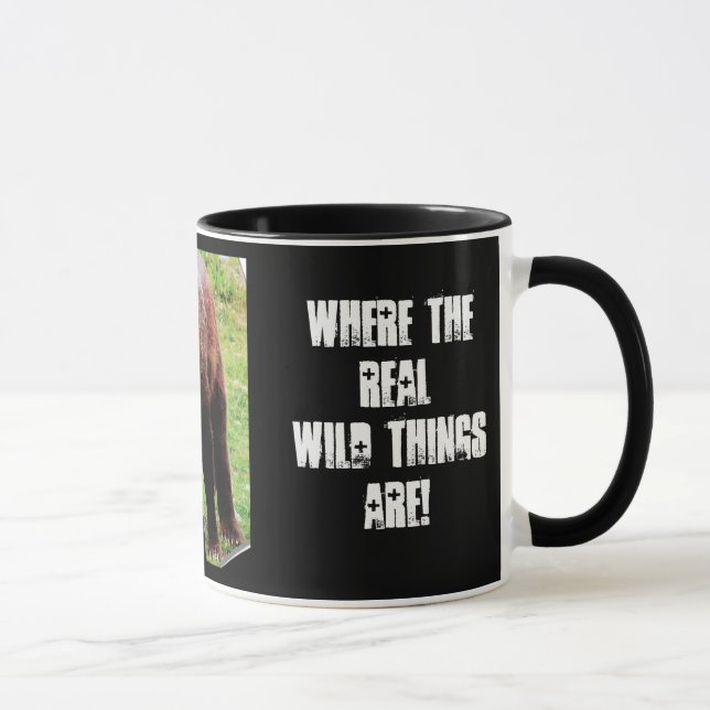 Taza Seguridad nacional de Alaska 3-D Mug (Derecha)