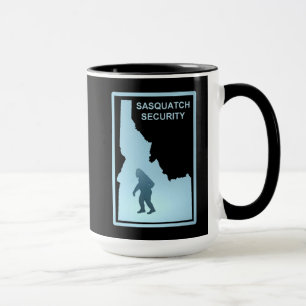 Taza Seguridad Sasquatch - Idaho