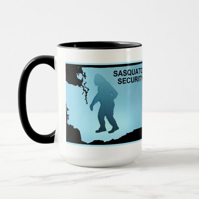 Taza Seguridad Sasquatch - Washington (Izquierda)