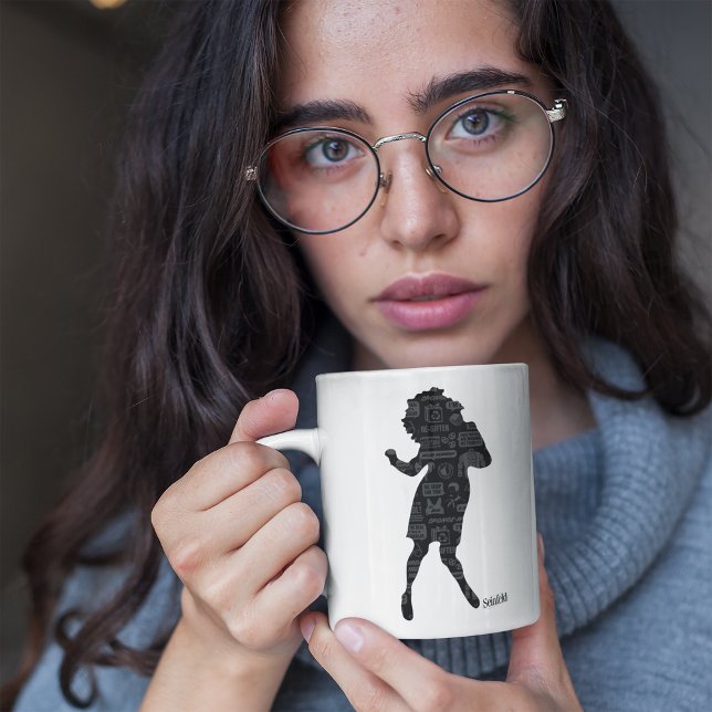 Taza Seinfeld | Elaine Dance Silhouette (Subido por el creador)