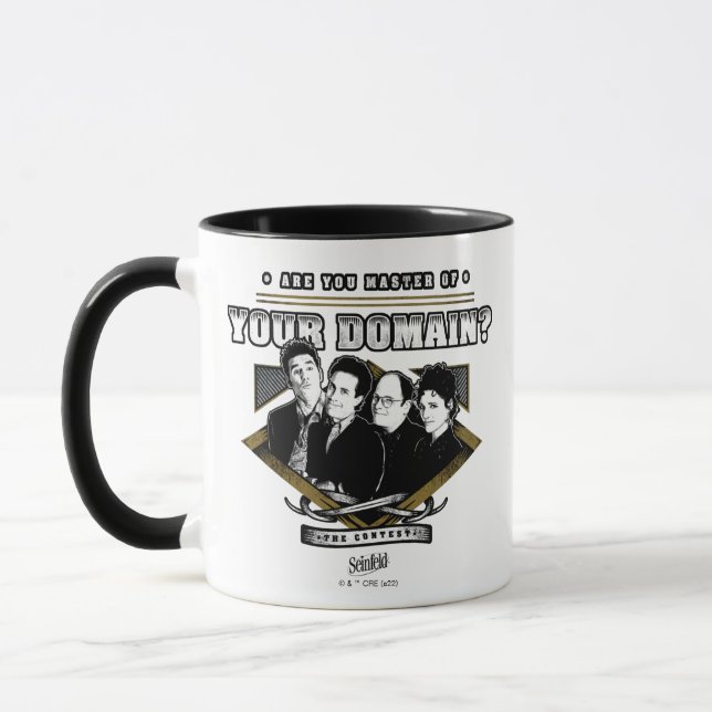 Taza Seinfeld | ¿Eres dueño de tu dominio? (Izquierda)