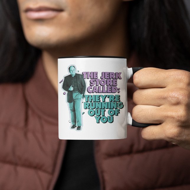 Taza Seinfeld | George Costanza "La tienda de Jerk llam (Person holding mug)