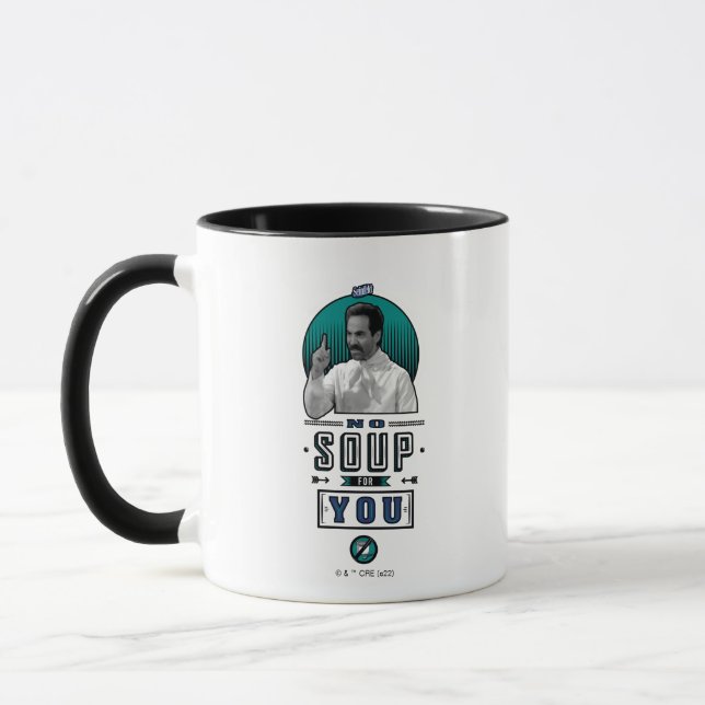 Taza Seinfeld | Sin Sopa Para Usted Gráfico (Izquierda)