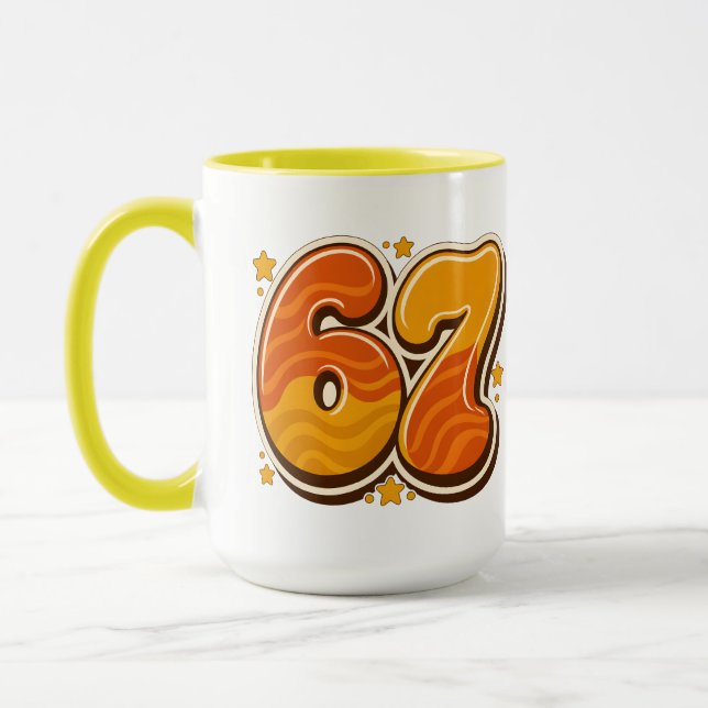 Taza Seis Siete Meme (Izquierda)