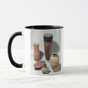 Taza Selección de floreros, período de Naqada I/II,