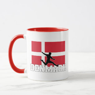 Taza Selección De Fútbol De Dinamarca