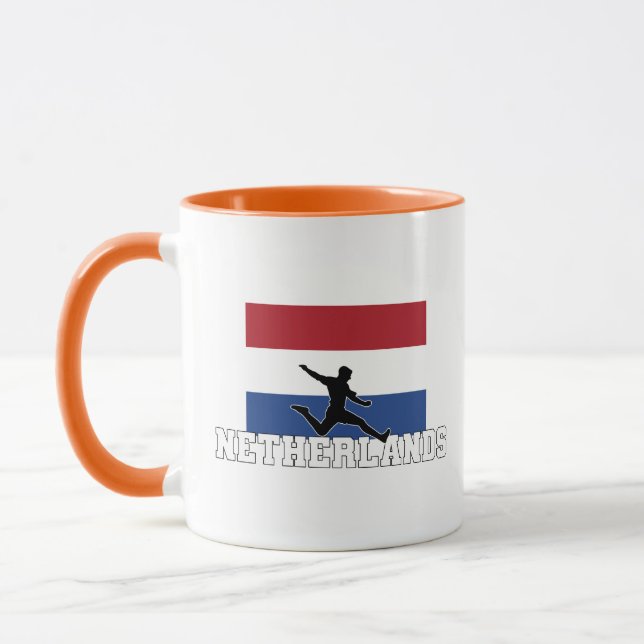 Taza Selección De Fútbol De Los Países Bajos (Izquierda)