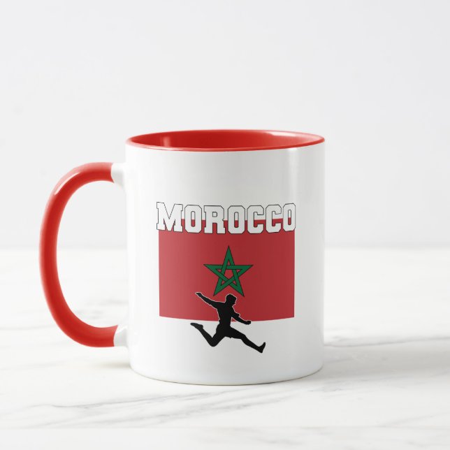 Taza Selección De Fútbol De Marruecos (Izquierda)