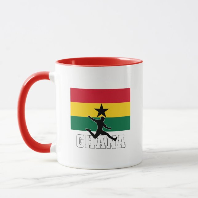Taza Selección Nacional De Fútbol De Ghana (Izquierda)