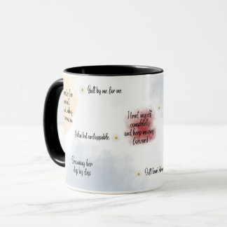Taza Self Love Inspirational Quote Mug, Soft Feminine 