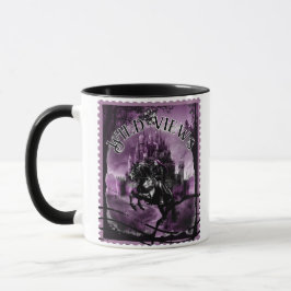 Taza Sello de castillo nocturno