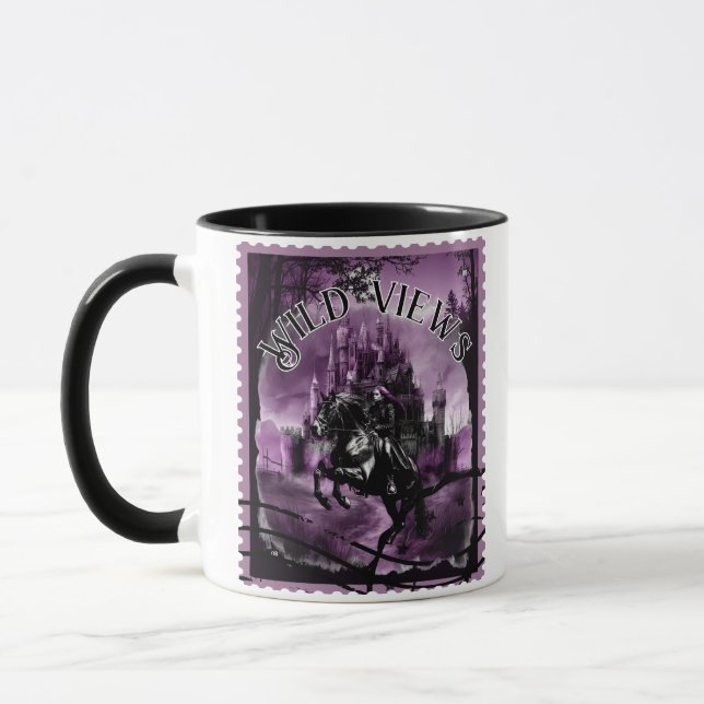Taza Sello de castillo nocturno (Izquierda)