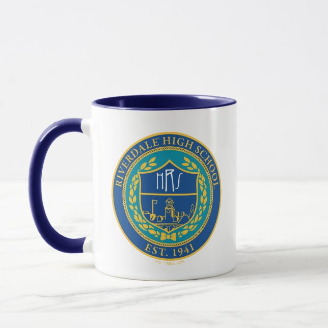 Taza Sello de escuela secundaria de Riverdale (Izquierda)