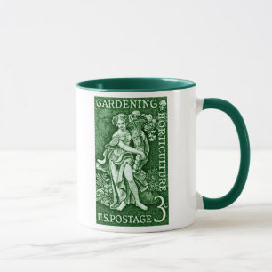 Taza Sello de jardín y horticultura de 1958